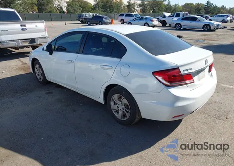 2013 Honda Civic Lx из США, поврежденный, VIN 19XFB2F52DE201429